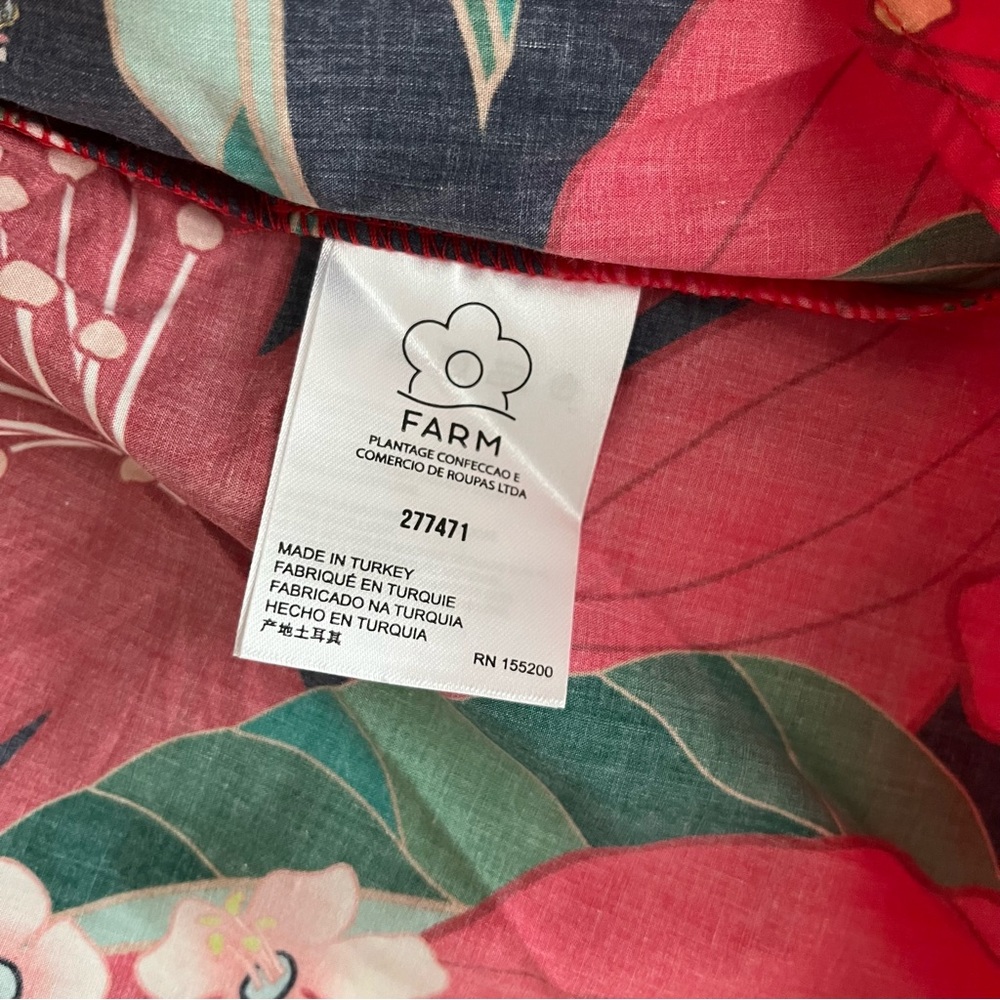 NWT Farm Rio x Anthropologie Jamila Midi Dress XS - Picture 11 of 16